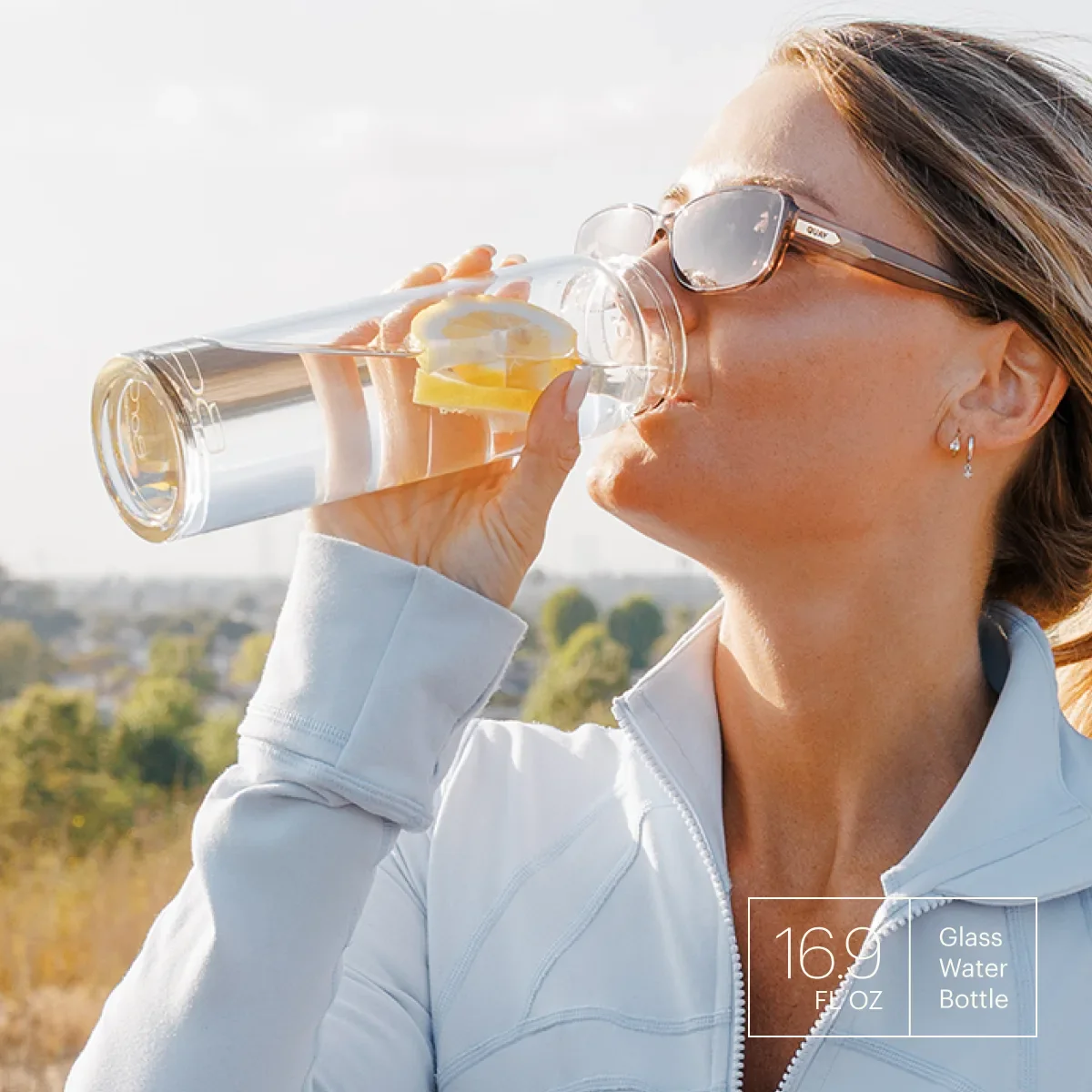 Glass Water Bottle - Image 6